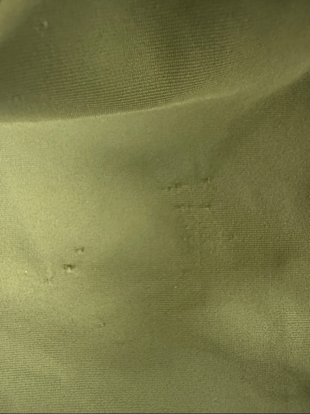Olive Green Ruched Tankini Top - Picture 6 of 6
